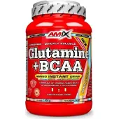 Amix Glutamin Bcaa-pulver Vilde Bær 1000g