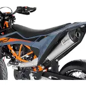 Leovince One Evo Ktm 14364e Stainless Steel Ikke-homologeret Fuldt Linjesystem