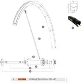 Mavic Ksyrium Pro Ust Forhjulsfælg