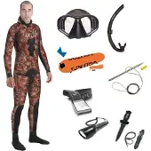 Spetton Pack Fire Red Camo Elite Pro 3 Mm Dykkerdragt