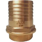 Maestrini M 2´´ Messing Forkromet Lige Konnektor 60 Mm