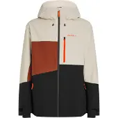 O'Neill Sportsjakke 'FWC'Cruz' rustrød / sort / offwhite