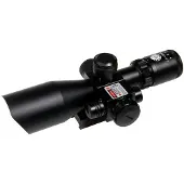 Duel Code Og 2.5-10x40e Scope And Red Laser Udvidelse