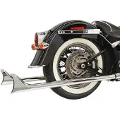 Bassani Xhaust Slip-on True Dual Harley Davidson Ref:1s26e-39 Ikke-homologeret Fuldt Linjesystem
