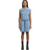 G-Star Pocket Dress - Light blue - Women