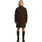 G-Star Cable Loose Knit Dress - Brown - Women