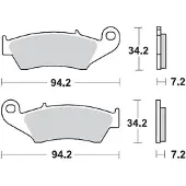 Moto-Master Ajp 403904 Bremseklodser