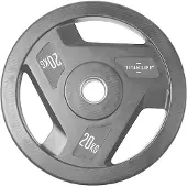 Titan Life Vægtskive Gummi 50 mm 1,25–25 kg