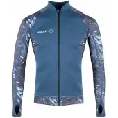 BEUCHAT Atoll Langærmet Rash Guard Med Lynlås