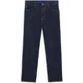 HUGO Baggy fit jeans i mørkeblå denim