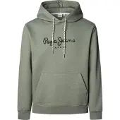 Pepe Jeans Pepe Jeanstil mænd. PM5800019 Sweatshirt Macbeth grøn (XS), Casual, Polyester