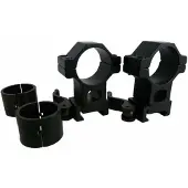 Zasdar Ø Skinnevæver/picatinny-ringe Høje Monteringer 30 Mm 21 Mm
