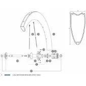 Mavic Aero Cxr 60 C/t Rear Right Eger 10 Enheder