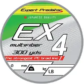 Expert Predator Ex 4 Flettet Fiskesnøre 270 M
