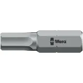 Wera 05056320001, 1 stk, Hexadecimal (metrisk), 4 mm, CE, GS, DVE, 25 mm, 25,4 / 4 mm (1 / 4)