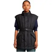 G-Star Belted Padded Vest - Black - Women