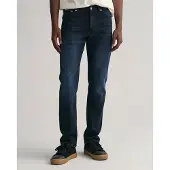 Gant Ganttil mænd. 1000264 Jeans Extra Slim Fit Active Recover blå (30/34), Casual, Bomuld, Denim