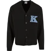 Karl kani Cardigan 'Star' dueblå / sort