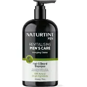 Naturtint Revitalising Men´s Care Energising Hair & Beard 500ml To-i-en-shampoo