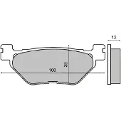 RMS Beauty Yamaha T-max 500cc 225101413 Sintrede Bremseklodser