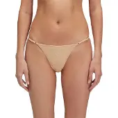 Sundek Keer Briefs With Adjustable Side Ties And Rhinestones Bikinitrusser