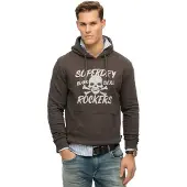 Superdry Black Skull Hættetrøje