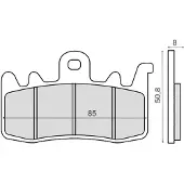 RMS Beauty Bmw R 1200 Gs 225103193 Sintrede Bremseklodser