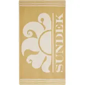 Sundek Fouta Jacquard Beach Logo Håndklæde
