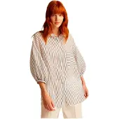 & Me Maggie 3/4 ærme Bluse