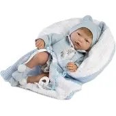 MuÑecas Guca Rober Baby Reborn 46 Cm-med Naturligt Hår 38 Cm