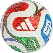 Adidas Fodbold Trionda Competition VM 2026 - Hvid/Blå/Rød/Grøn, størrelse Ball SZ. 4