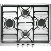 Smeg S60ghs Gaskomfur 60 Cm 4 Blus