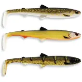 Westin Bull Teez Shadtail Blødt Agn 107g 240 Mm 12 Enheder
