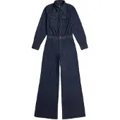 G-Star Western Wide Leg Jumpsuit - Dark blue - Women