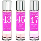 Caravan Nº43/nº45/nº47 150ml Parfume 3 Enheder