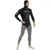 Seac Sub Black Shark Open Cell 7 Mm Harpunfiskejakke