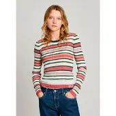 Pepe Jeans Pepe Jeanstil kvinder. PL702258 North-trøje flerfarvet flerfarvet (XS), Casual, Viscose