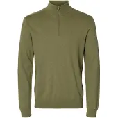 Selected Pullover 'SLHBERG' oliven