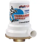 Rule Pumps Livewell 1600 Bronzepumpe