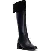 Carmela Carmelatil kvinder. 16269102-NEGRO Læderstøvler 162691 sort (37), 3-5 cm, Lynlås, Casual, Klassisk