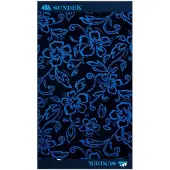 Sundek Jacquard Terry Hibiscus Pattern Håndklæde