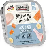 Macs Økonomipakke: 64 x 100 g Cat alubakke - Laks & Kylling