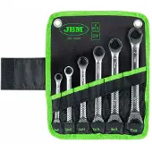 JBM 8-19 Mm Skraldenøglesæt 6 Stykker