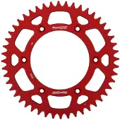 Supersprox Aluminium 48d Ral8000x48red Bagtandhjul