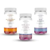 Myvitamins Hair, Skin og Nails Vingummi - 60 Gummies - 30servings - Blåbær
