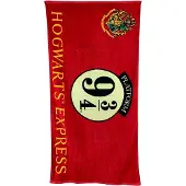 Groovy Harry Potter Hogwarts Express 9 3/4 Bomulds Håndklæde