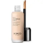 KIKO Milano Full Coverage 2-in-1 Flydende foundation 25 ml Warm Rose 01