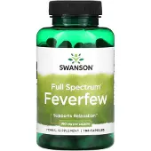 Swanson Health , Fuldstændig Feberføje, 380 mg, 100 Capsules