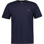 Gant T-shirt Shield Logo Navy Blå ørkeblå åle