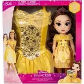 JAKKS Pacific Skønheden Og Udyret Disney Belle + Påklædningsdukke 38 Cm